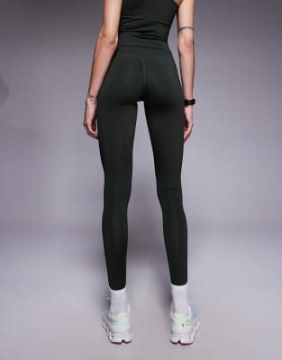 4505 Tall Icon Active Bum Sculpt High Waist Gym Leggings With Stash Pocket In Black