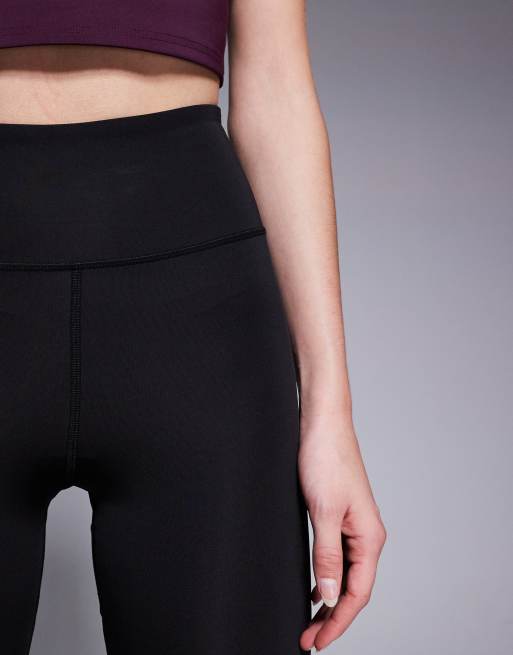 4505 Tall - Icon Active - Leggings da palestra a vita alta neri modellanti sul retro con tasca interna, 5 di 5