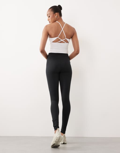 4505 Tall - Icon - Legging de yoga doux à taille haute - Noir, 2 de 5