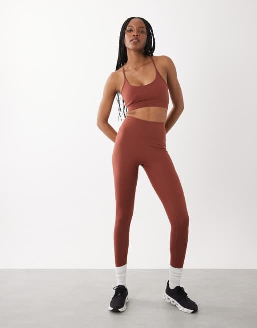 4505 Tall - Icon - Legging de yoga doux au toucher à taille haute - Ambre, 2 de 5
