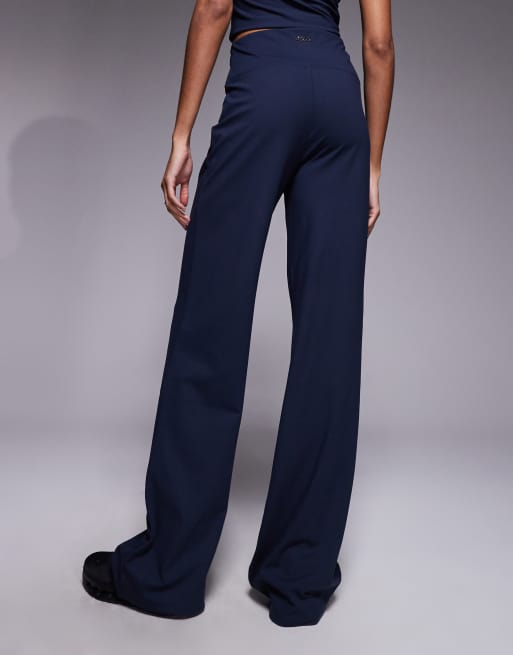 4505 Tall - Icon - Pantalon de danse ample et doux au toucher avec taille haute - Bleu marine nuit , 5 de 5