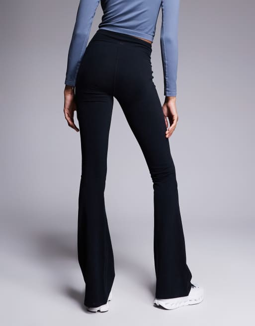 4505 Tall Icon slim kick soft touch yoga legging in black , 4 of 5