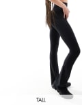 [ASOS] 4505 Tall Icon soft touch high waist slim kick yoga leggings in black 14 Black