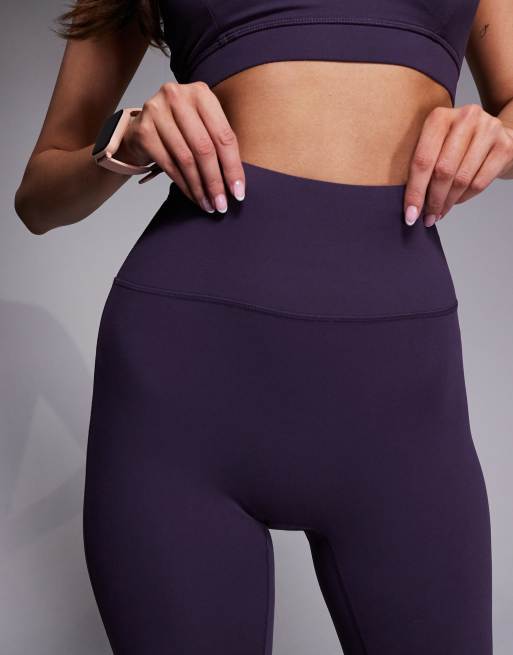 4505 Tall Icon soft touch high waist slim kick yoga leggings in heather , 2 of 5
