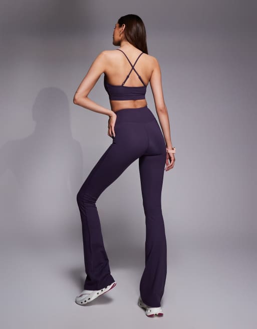 4505 Tall Icon soft touch high waist slim kick yoga leggings in heather , 4 of 5