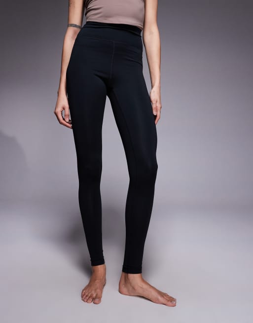 4505 Tall Icon soft touch high waist yoga leggings in black, 2 of 5