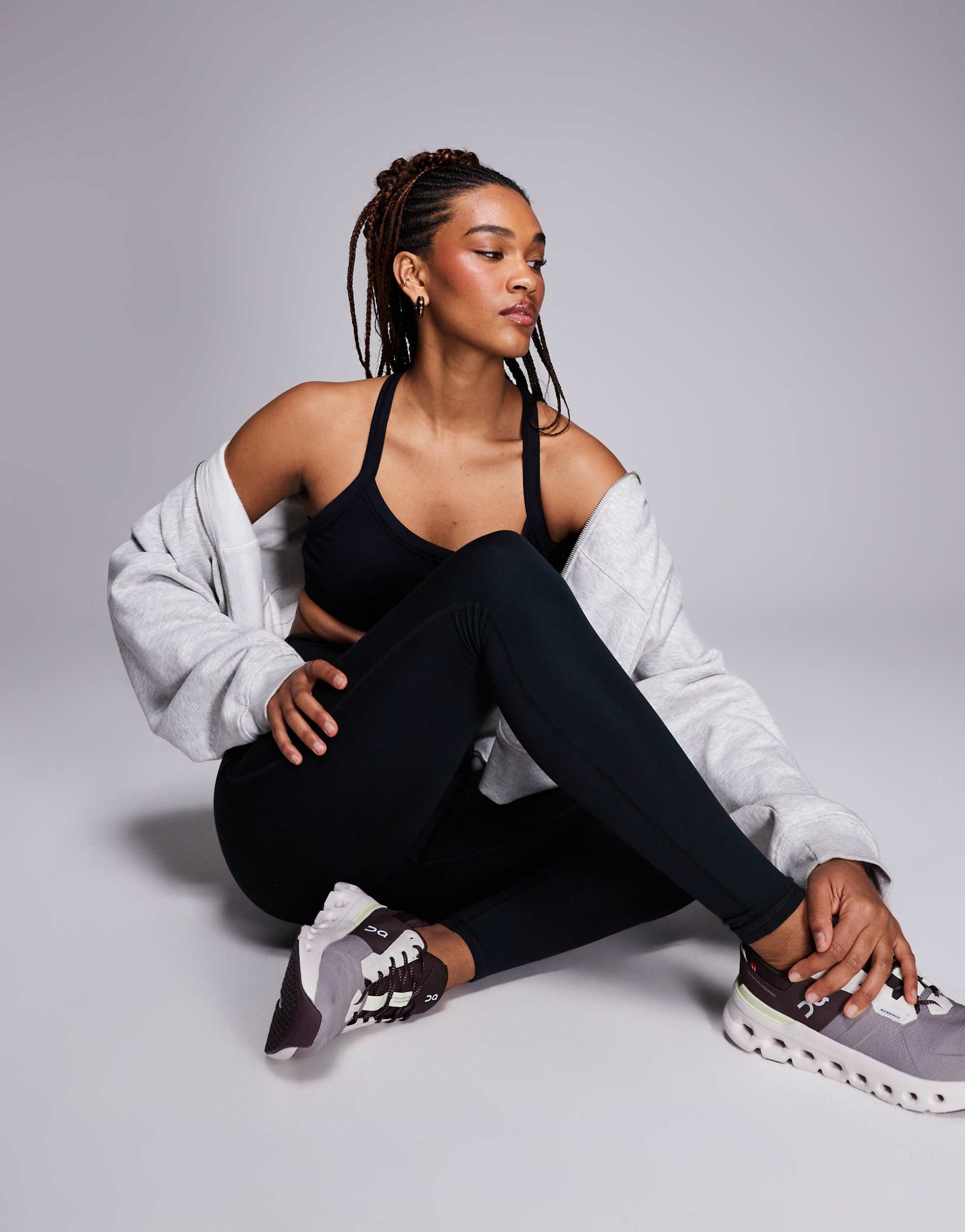 4505 tall icon soft touch high waist yoga leggings in black