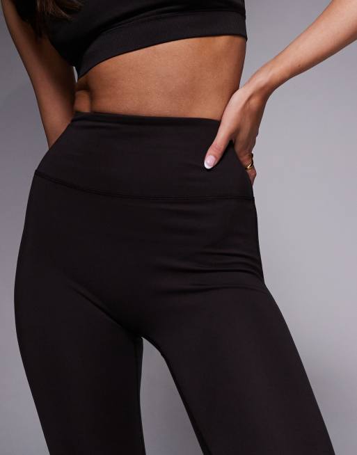 4505 Tall – Icon – Weiche Yoga-Leggings in dunklem Schokobraun mit hohem Bund, 3 von 5