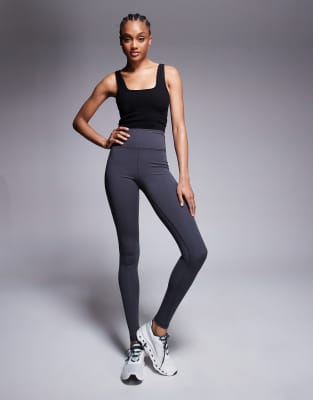 4505 Tall - Icon - Weiche Yoga-Leggings in Eisengrau