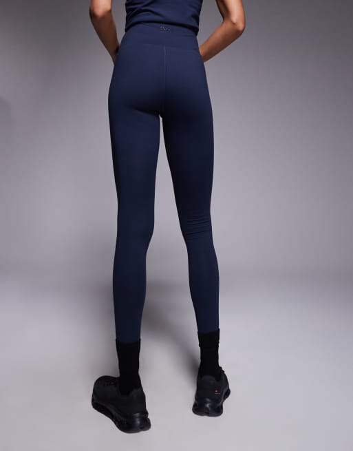 4505 Tall – Icon – Weiche Yoga-Leggings in Mitternachts-Marineblau mit hohem Bund , 5 von 5