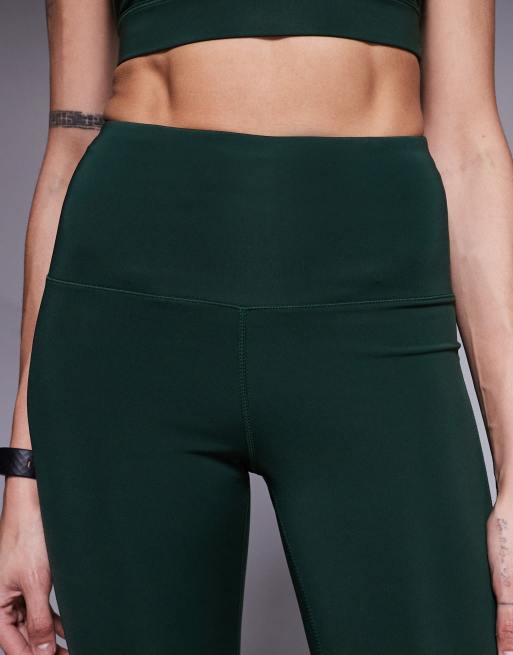 4505 Tall – Lauf-Leggings in Flechtengrün mit hohem Bund und Handytasche mit Reißverschluss, 5 von 5