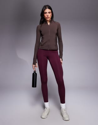 Tall - Legging de sport effet sculptant à taille haute - Mûre-Violet 34