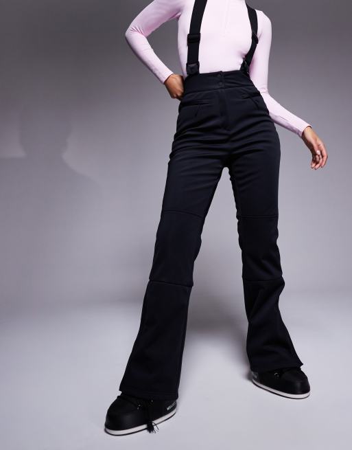 4505 Tall Ski soft shell water repellent kick flare ski pants in black , 2 of 5