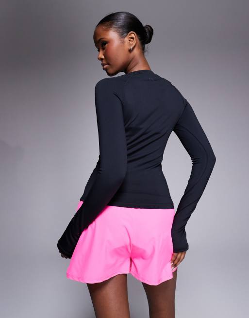 4505 - Top à manches longues de première couche pour la course en tissu thermique - Noir, 4 de 4