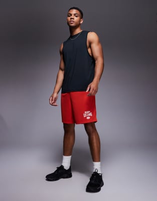 4505 Training Club Back Print Mesh Tank Top