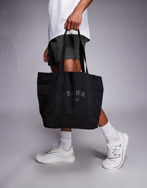 4505 - Training Club - Sport tote tas van canvas in zwart, 2 van 4