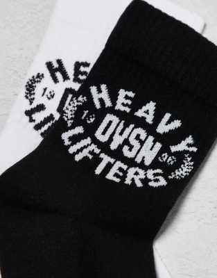 4505 Training Graphic Crew Socks 2 Pack In Multi