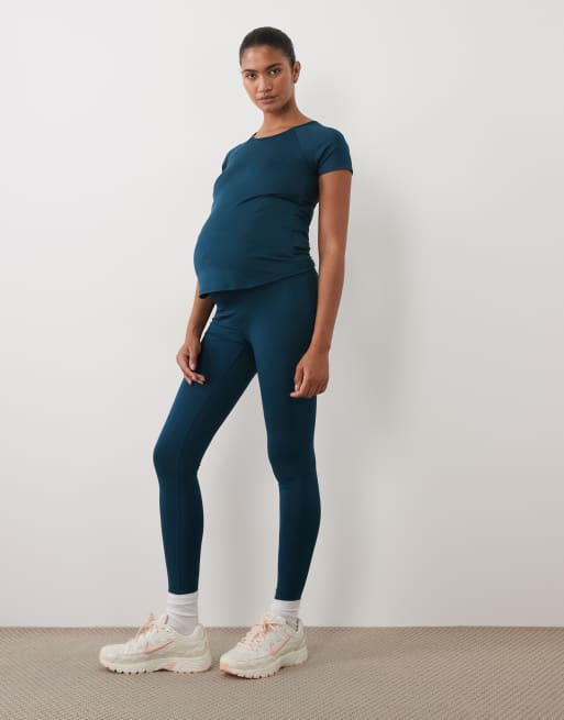 4505 Umstands-Icon Active Quick-Dry Slim Fit T-Shirt in Petrolblau, 2 von 4