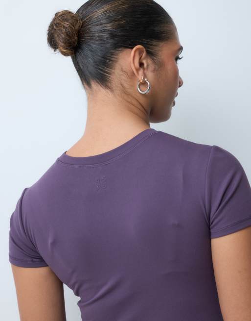 4505 Umstands-Icon Soft-Touch Studio Baby-T-Shirt in Meliert, 3 von 5