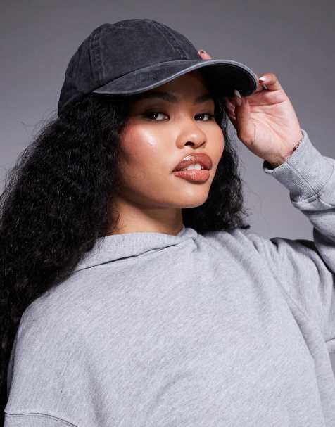 4505 washed cotton cap with graphic in black - view 1