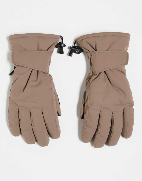 4505 – Wasserabweisender Skihandschuhe in Tonerde mit Element zum Abwischen der Skibrille - view 1
