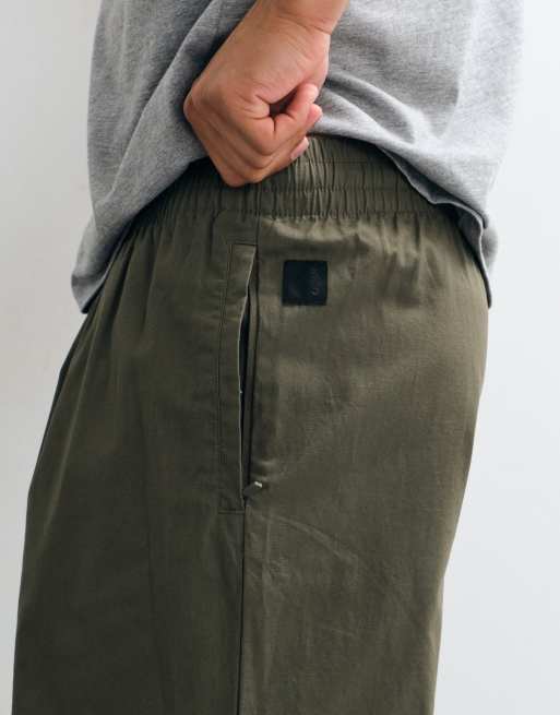 4505 wide leg cotton ripstop lifting pants with zip pockets in olive, 2 of 5