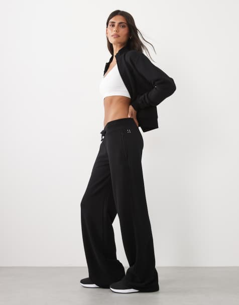 4505 Y2K jogger léger taille basse noir - view 1