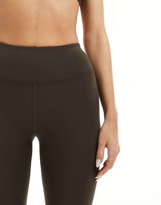 4505 yoga gym legging in soft touch fabric in brown , 5 of 5