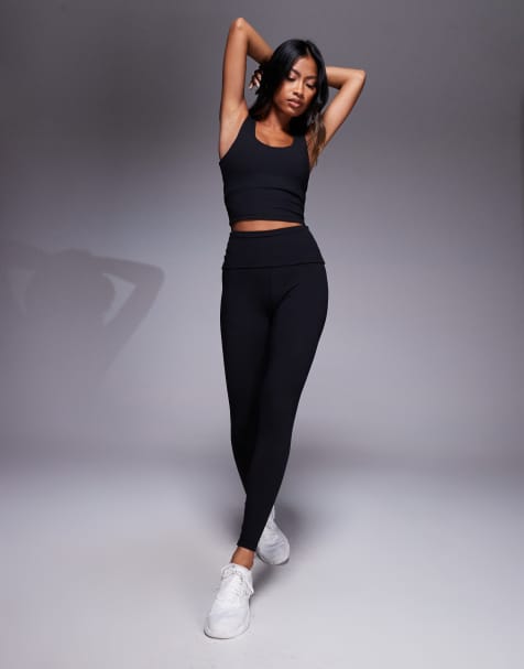 4505 – Yoga – Weiches Outfit in Schwarz - view 1