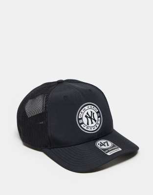 47 Brand - '47 Clean Up - Casquette camionneur à logo NY Yankees - Noir