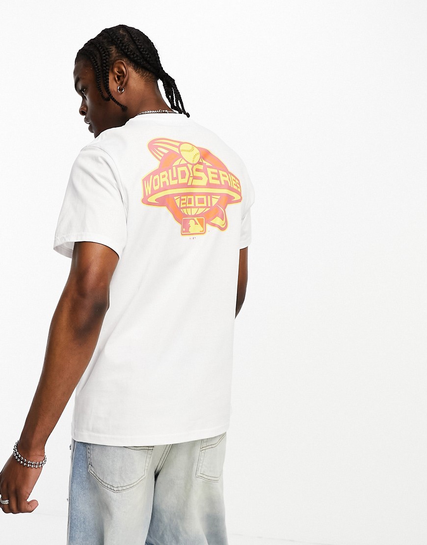 47 Brand Arizona Diamondbacks t-shirt in white with chest and back print