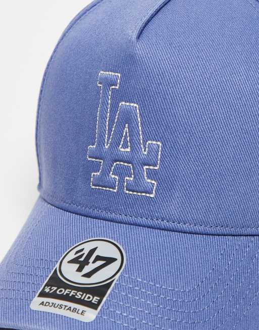 47 Brand – Baseballkappe in Blau mit „LA Dodgers“-Logo und „Clean Up“-Schriftzug, 2 von 3