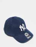 47 Brand bold New York Yankees cap in washed navy-Blue