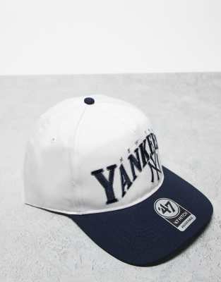 47 Brand 47 Brand Boston NY Yankees contrast snapback fitted cap in multi