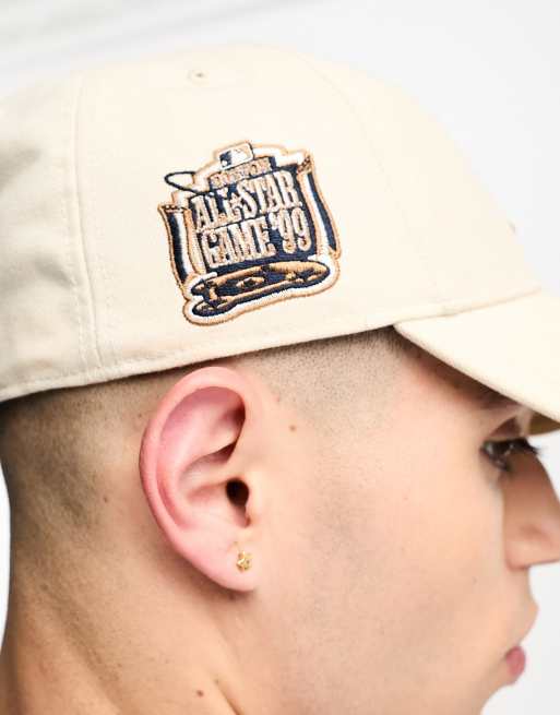 47 Brand – Boston Red Sox – Baseballkappe in Beige mit Logo und gesticktem Aufnäher, 4 von 4