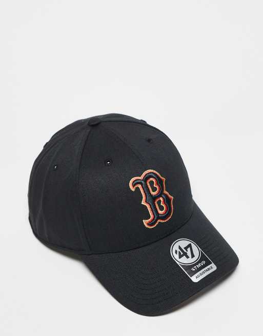 47 Brand Boston Red Sox cap in black ASOS