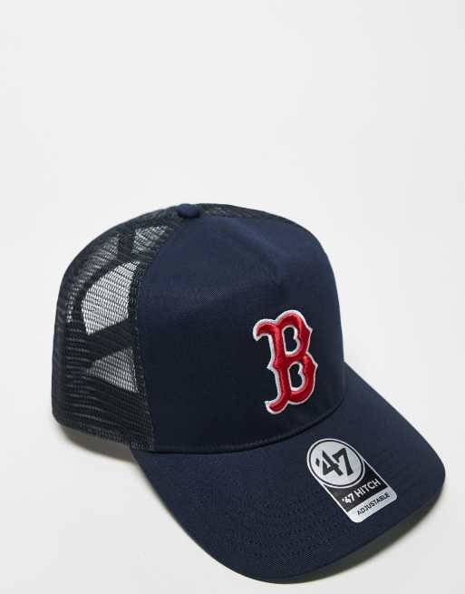47 Brand - Boston Red Sox - Cappellino stile trucker color blu navy