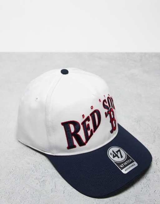 47 Brand - Boston Red Sox - Casquette ajustée contrastante à bride arrière - Multicolore