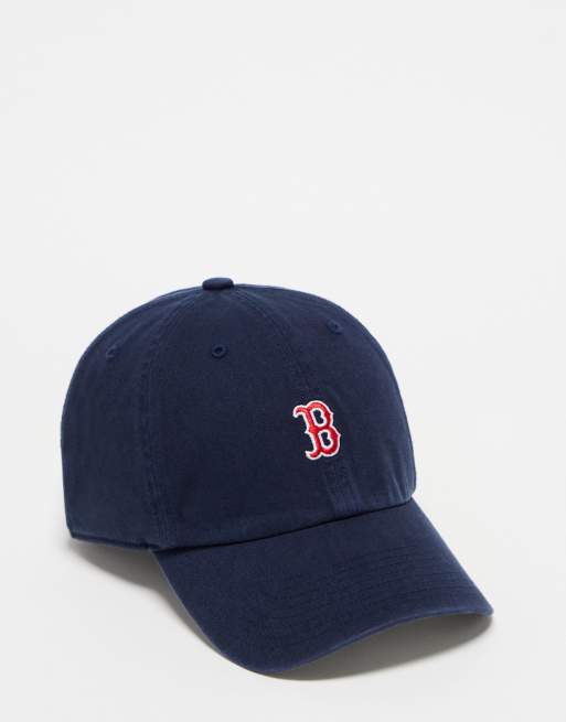 47 Brand - Boston Red Sox - Casquette minimaliste avec mini logo - Bleu marine