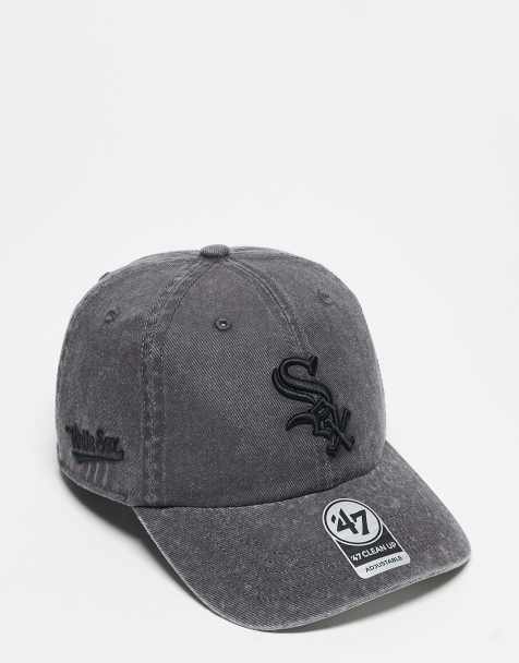 47 Brand Boston Red Sox clean up cap in washed grey denim - view 1