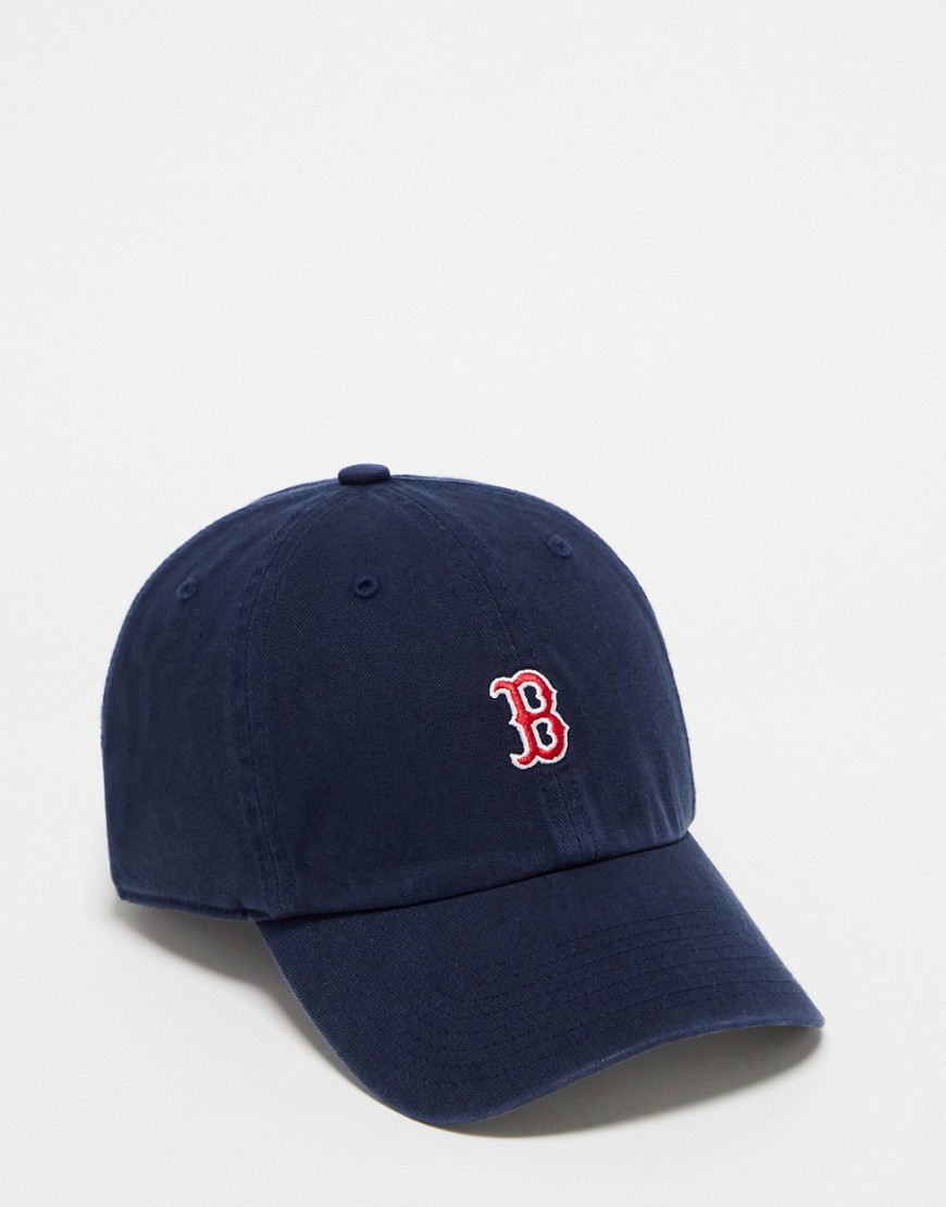 47 Brand Boston Red Sox clean up cap with mini logo in navy