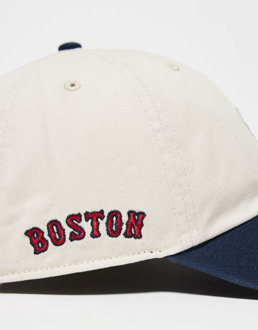 47 Brand Boston red Sox contrast crown cap in navy, 2 of 3