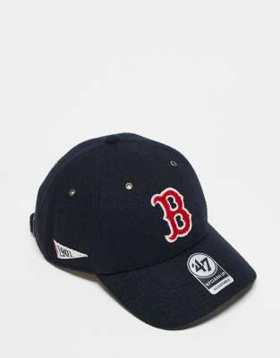 47 Brand 47 Brand Boston red sox cord cap in navy-Blue