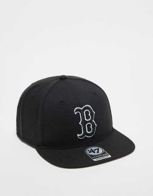 47 Brand - Boston Red Sox - Platte pet in zwart