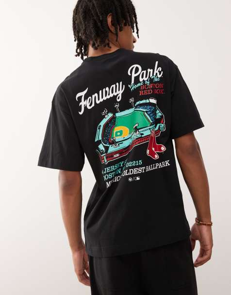 47 Brand Boston Red Sox vintage graphic print t-shirt in black - view 1