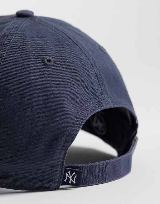 47 Brand cappellino Clean Up da donna NY Yankees blu navy vintage, 3 di 3