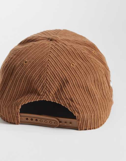 47 Brand - Cappellino in corda marrone con logo NY Yankees e toppa con logo, 3 di 3