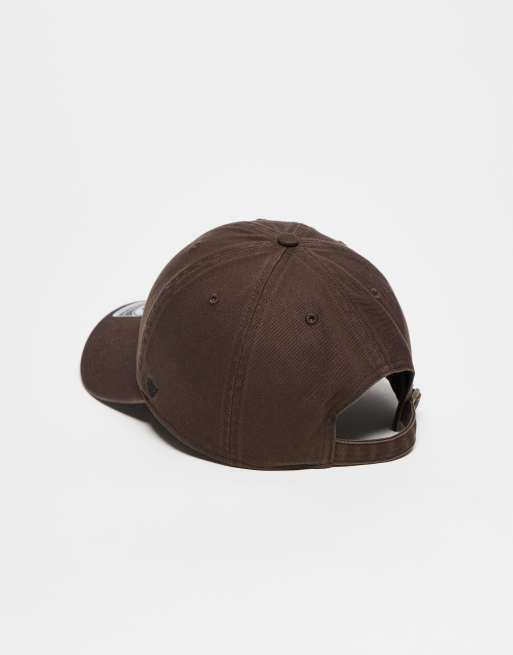 47 Brand - Casquette de baseball épurée avec broderie chien - Marron, 3 de 3
