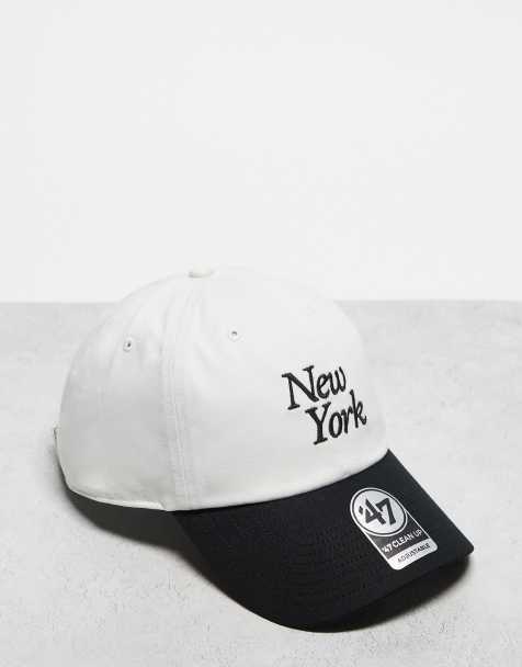 47 Brand - Casquette épurée à inscription New York noire contrastante - Multicolore - view 1