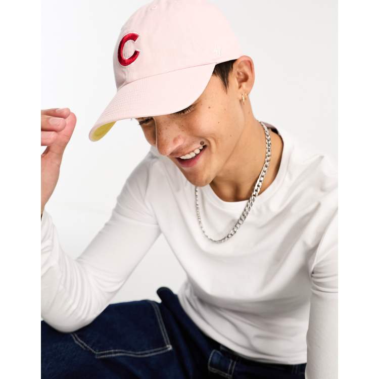 Pink brand baseball store cap